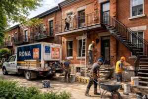 découvrez les meilleurs services de travaux de rénovation à montréal avec home depot, rona et des entrepreneurs locaux qualifiés pour transformer votre maison.